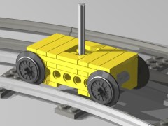 Small train bogie