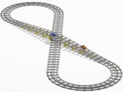 Slot car racetrack 1